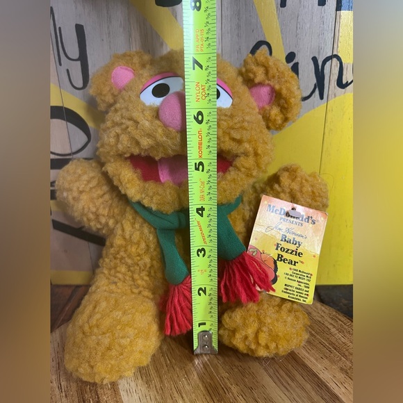 Fozzy Bear JIM HENSON Baby Plush McDonald’s 1980’s Vintage Plush - Picture 16 of 17